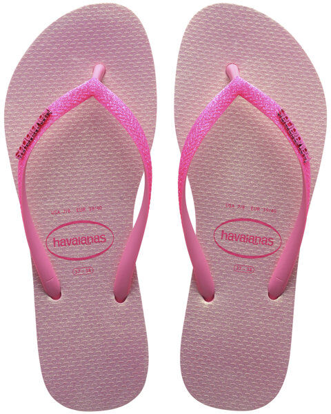 Havaianas Slim Glitter Iridescent - infradito - donna Pink 37/38 BR