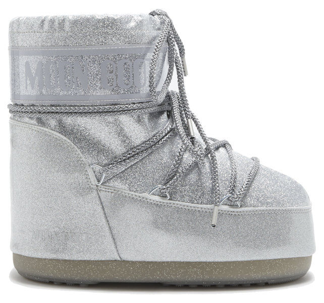 Moon Boot Icon Low Glitter W - doposci - donna Grey 36/38