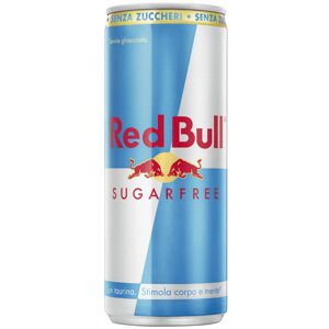 Bull Energy Drink Sugar Free 250 ml - bevanda energetica Silver/Light Blue