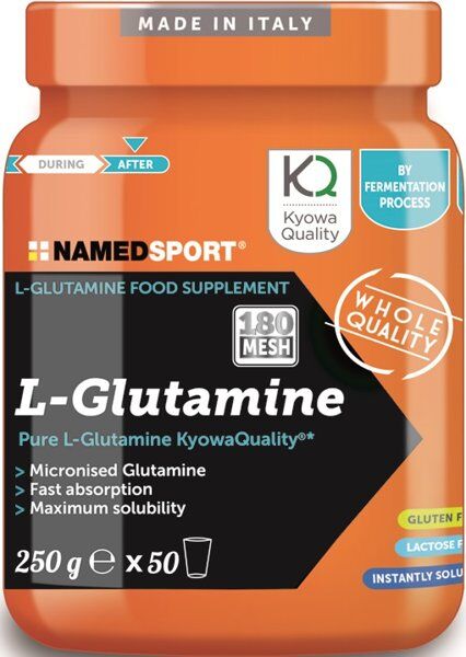 namedsport l-glutammina 250 g - glutammina