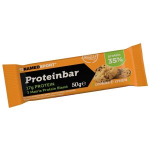 NamedSport Protein Bar Cookies & Cream 50g - barretta proteica