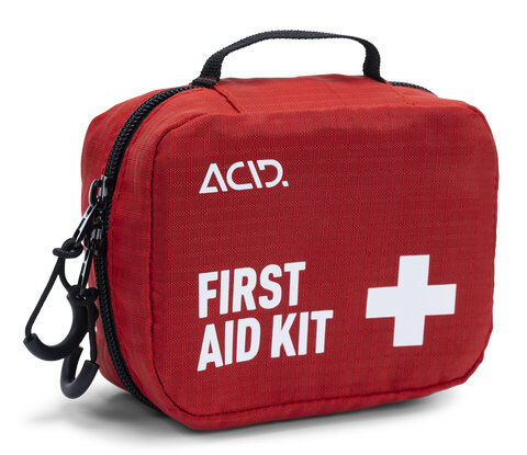 acid first aid kit 25 - kit pronto soccorso red