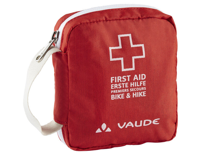 vaude first aid kit s - kit primo soccorso red