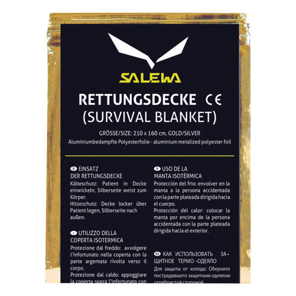Salewa Rescue Blanket - coperta d'emergenza - Gold/Silver