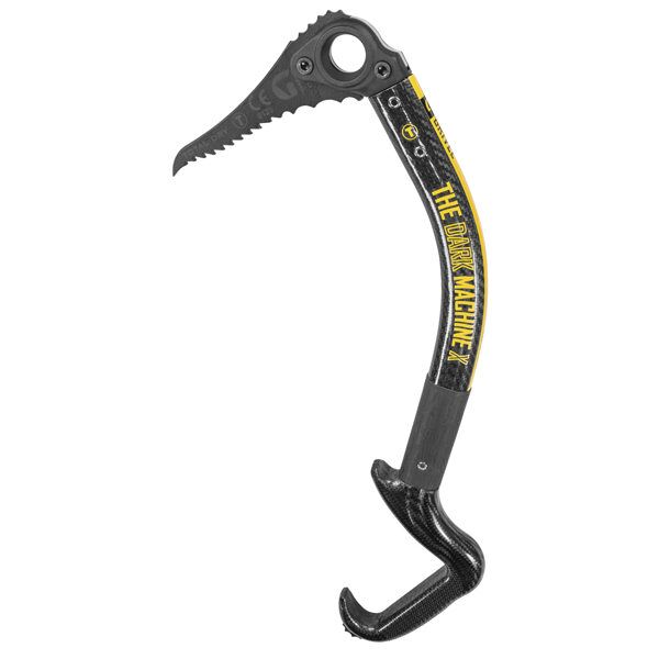 grivel dark machine x total dry vario - piccozza tecnica black/yellow