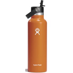 Hydro Flask 21 oz Standard Flex Straw Cap - borraccia Dark Orange