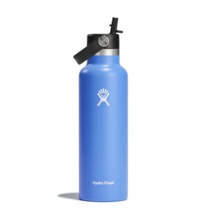 Hydro Flask 21 oz Standard Flex Straw Cap - borraccia Light Blue
