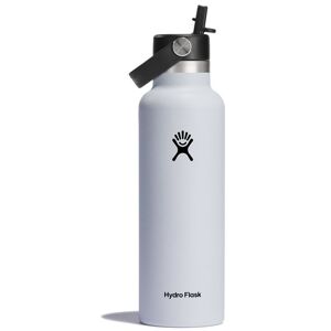 Hydro Flask 21 oz Standard Flex Straw Cap - borraccia White