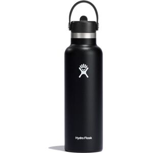 Hydro Flask 21 oz Standard Flex Straw Cap - borraccia Black