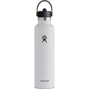 Hydro Flask 24 oz Standard Flex Straw Cap - borraccia White