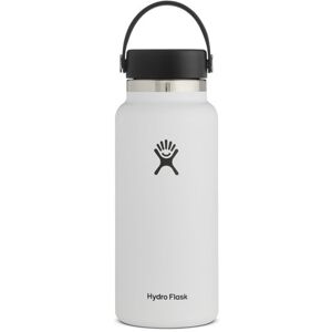 Hydro Flask Wide Mouth 0,946 L - borraccia White