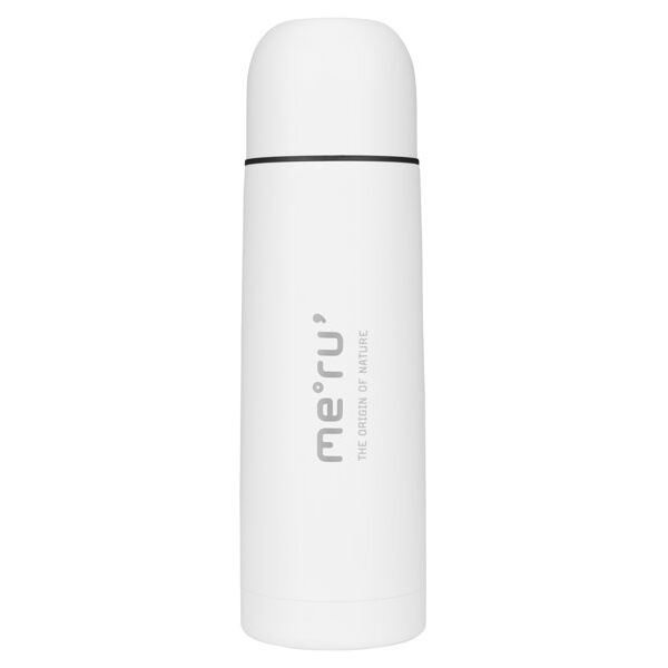 meru thermo bottle 750 ml - thermos white