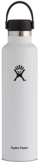 hydro flask standard mouth 0,709 l - borraccia white