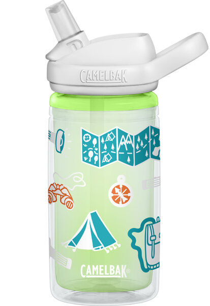 Camelbak Eddy+ Kids 0,4L Insulated - borraccia - bambino Light Green/White