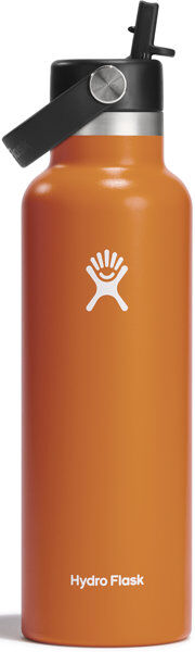 Hydro Flask 21 oz Standard Flex Straw Cap - borraccia Dark Orange