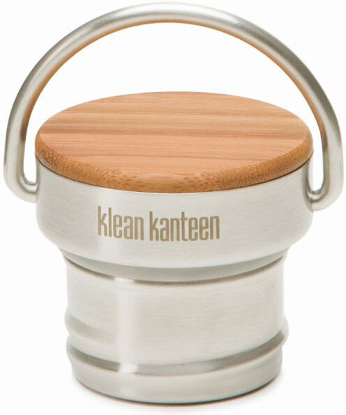 Klean Kanteen Stainless Unibody Bamboo Cap - tappo per borraccia Grey/Bamboo