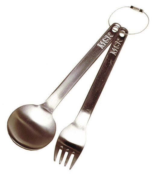 MSR Titan Fork & Spoon - set di posate da campeggio Titan