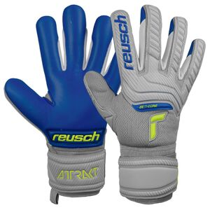Reusch Attrakt Grip Evolution - guanti da portiere Grey/Yellow/Blue 8