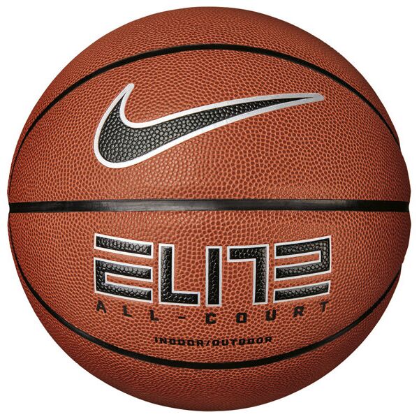 nike elite all court 8p 2.0 - pallone da basket orange/black 7