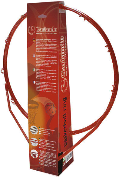 Garlando Basket Kit - canestro Dark Orange