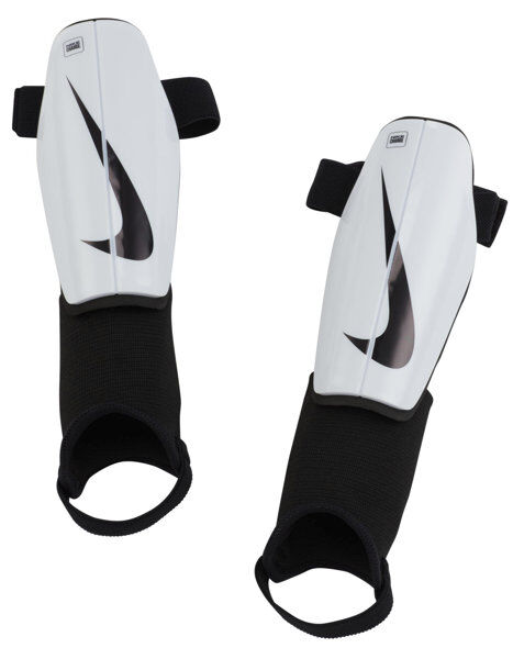 Nike Charge - parastinchi calcio - bambino White/Black S