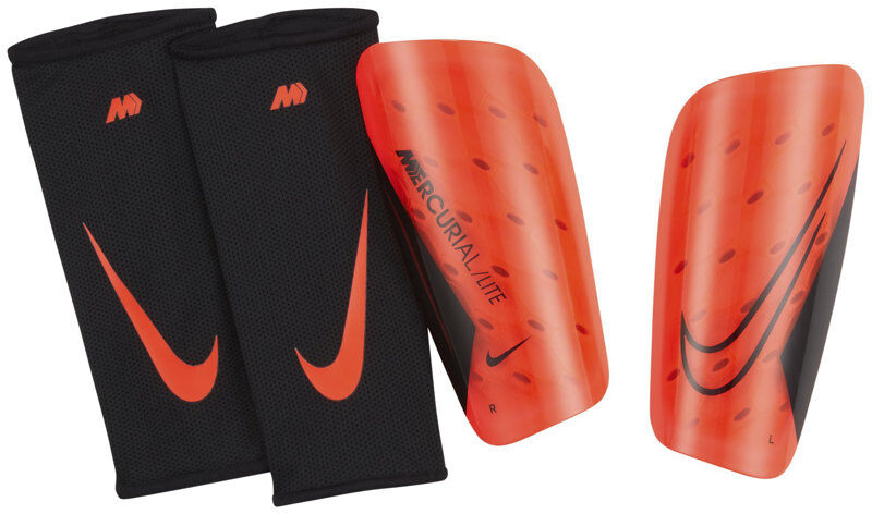 Nike Mercurial Lite - protezioni calcio Orange/Black XS