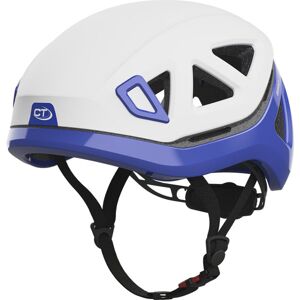 Climbing Technology Sirio - casco arrampicata White/Blue 50-57 cm