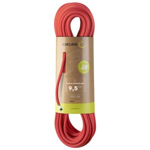 Edelrid Eagle Lite Eco Dry 9,5mm - corda singola Light Orange 80 m