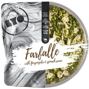 LYO EXPEDITION Farfalle With Gorgonzola & Spinach Sauce - cibo per il trekking Green