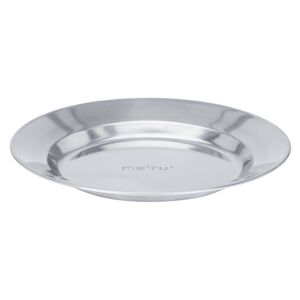 Meru Stainless Steel Plate 24cm - piatto Grey