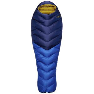 Rab Neutrino 600 - sacco a pelo in piuma Blue/Yellow