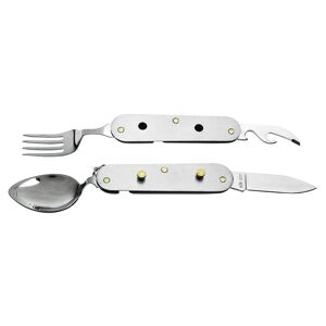 meru folding cutlery - set posate da viaggio steel