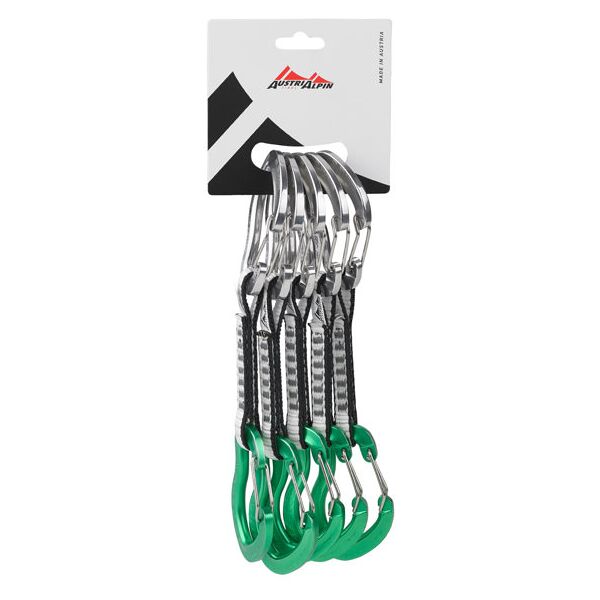 austrialpin micro set 5 pezzi - set di rinvii green/aluminium