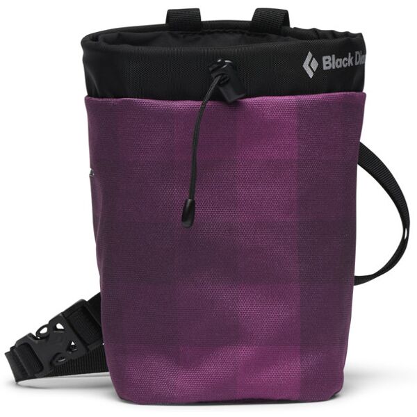 black diamond gym chalk bag - portamagnesite purple s/m