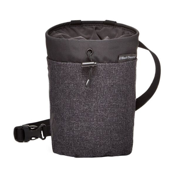 black diamond gym chalk bag - portamagnesite black s/m