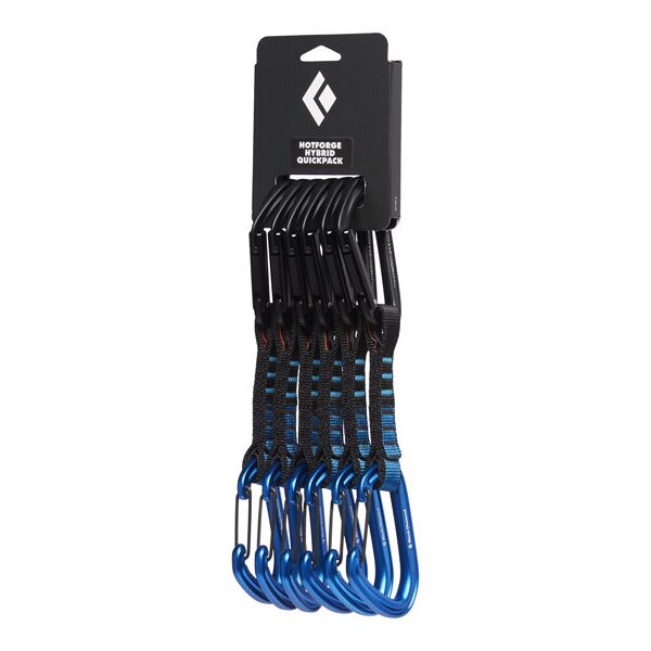 black diamond hotforge hybrid quickpack - set di rinvii blue