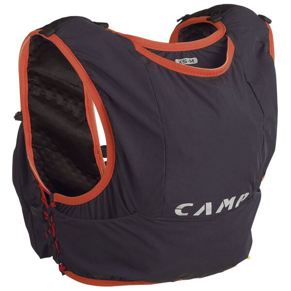 c.a.m.p. trail force 5 - zaino trail running anthracite/red xs/m (69-85 cm chest)