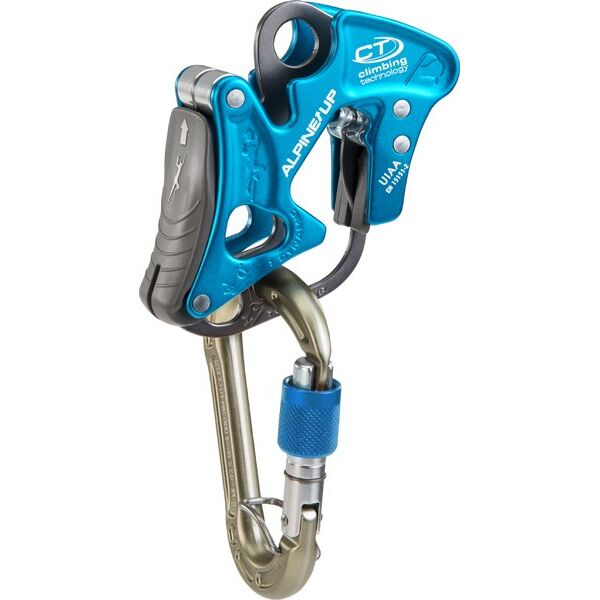 climbing technology alpine up - assicuratore/discensore light blue