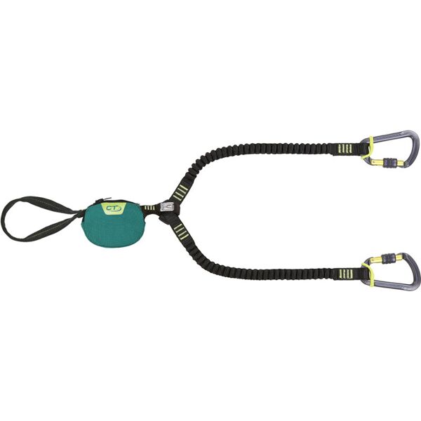 climbing technology classic-k compact - set via ferrata black/green