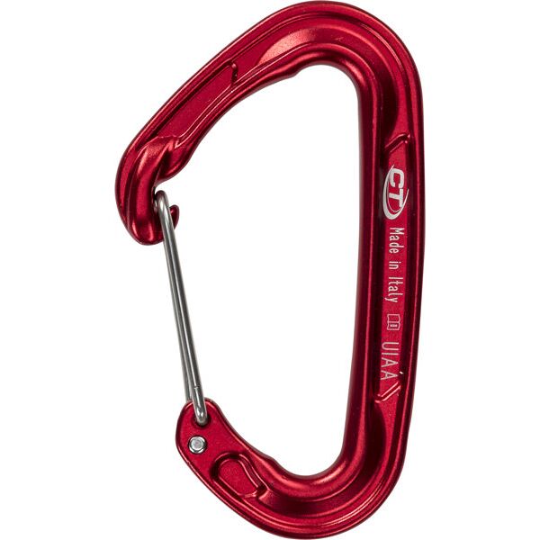 climbing technology fly-weight evo - moschettone red