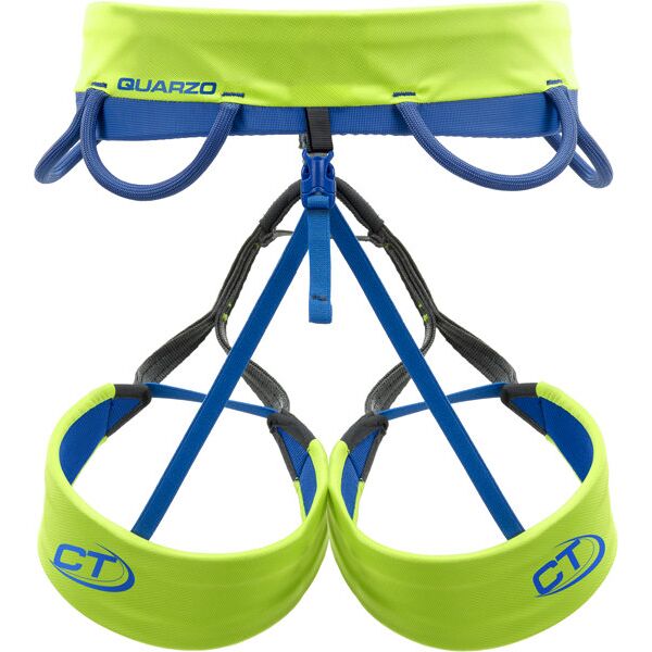 climbing technology quarzo - imbrago per arrampicata green/blue xl