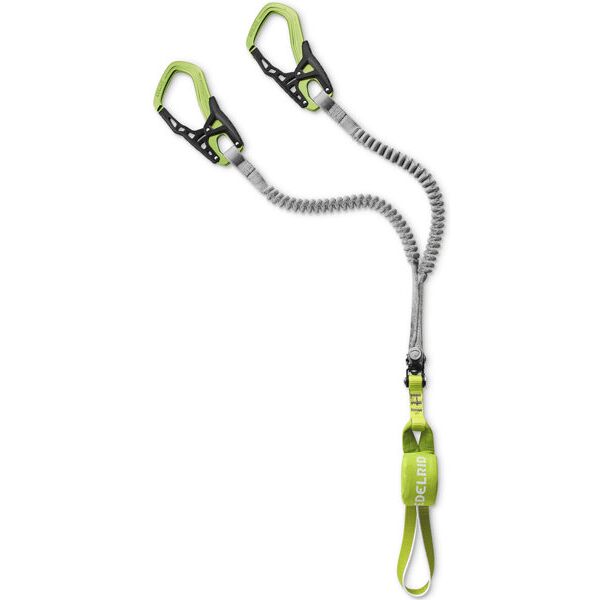 edelrid cable comfort vi - set via ferrata grey/green