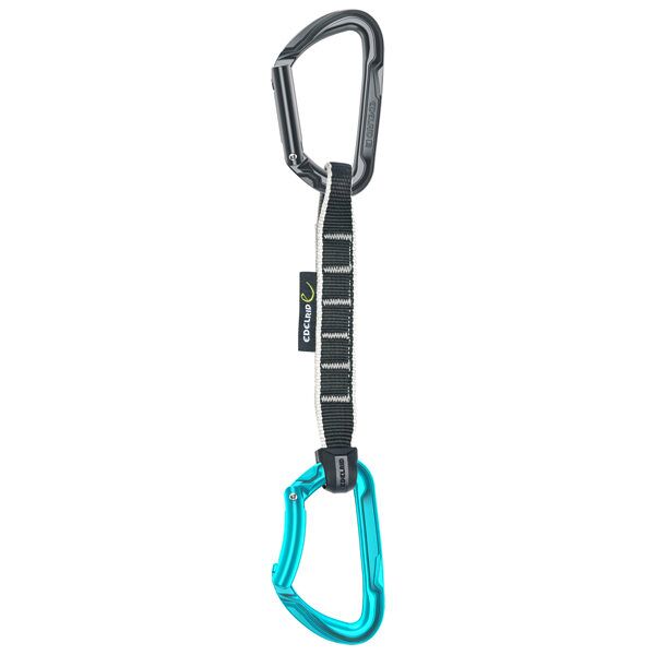 edelrid pure pro set - rinvio light blue/grey 18