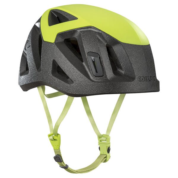 edelrid salathe - casco arrampicata black/green 52-62 cm