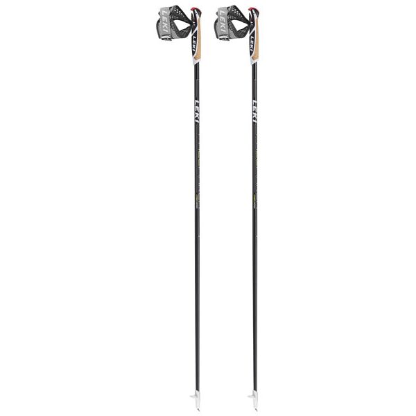 leki pacemaker lite - bastoncini nordic walking black/white 125 cm