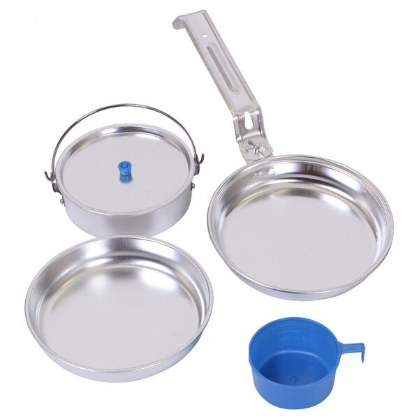 meru alu cooking set 5 - set stoviglie aluminium