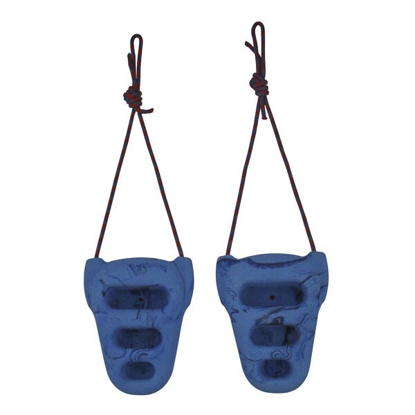 metolius rock rings 3d - prese per allenamento blue/blue swirl