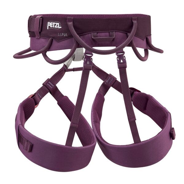 petzl luna - imbrago arrampicata - donna purple l