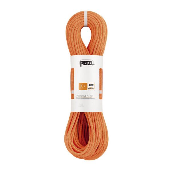 petzl paso guide 7,7 mm - mezza corda/gemella orange