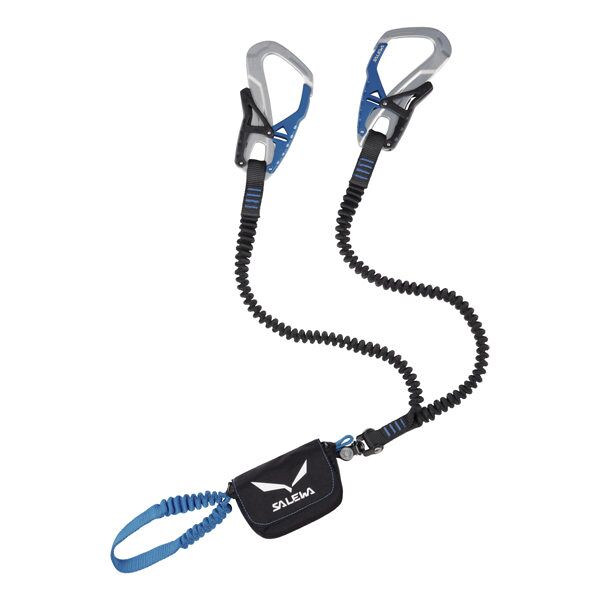 salewa ergo tex - set via ferrata silver/royal blue